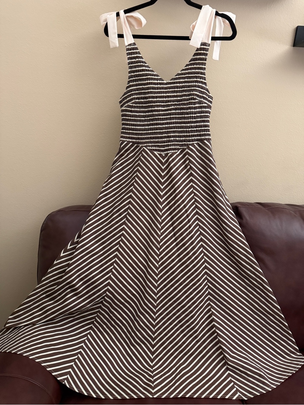 Amazon Striped Maxi Dress